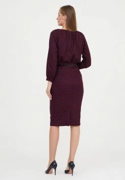 Madam-T KALIPSA - Robe Fourreau - Blau/rot 11 Madam-T KALIPSA - Robe Fourreau - Blau/rot -Madam-T Soldes 2022 64c6b4b8311c48fea09690f0ec10e5e9