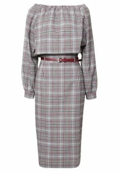 Madam-T KALIPSA - Robe Fourreau - Grünes Leder/burgund 12 Madam-T KALIPSA - Robe Fourreau - Grünes Leder/burgund -Madam-T Soldes 2022 64fa74ee09744f26811a249f160fc5fd