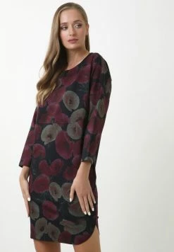 Madam-T LEONIE - Robe De Jour - Blue/fuchsia