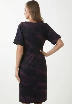 Madam-T KLEID ALTEA - Robe Fourreau - Lila, Schwarz -Madam-T Soldes 2022 653ac16e07a64886bcc5d2b33536a2dc