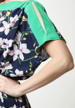 Madam-T TSURUMI - Robe Longue - Blau, Rosa -Madam-T Soldes 2022 65465c3ec87a428ab68f6346d092b58a