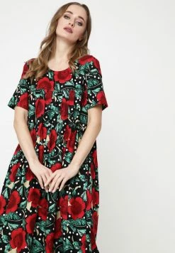 Madam-T Robe Longue - Schwarz Rot 11 Madam-T Robe Longue - Schwarz Rot -Madam-T Soldes 2022 6551cc5b815c4e4d9a3537aff48e9bc2