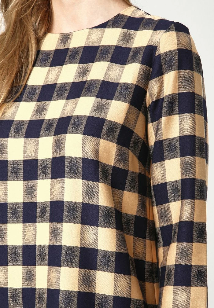 Madam-T OTTILIANA - Robe De Jour - Beige, Blau 6 Madam-T OTTILIANA - Robe De Jour - Beige, Blau – Image 6