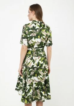 Madam-T Robe De Jour - Milchig/khaki -Madam-T Soldes 2022 657cf3ded14647368bf42d4547b47d79