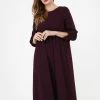 Madam-T SELINA - Robe De Jour - Weinrot
