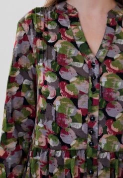 Madam-T LEONA - Robe De Jour - Grün Gold/grün -Madam-T Soldes 2022 659efb9b21c647988e9d879845d191c9