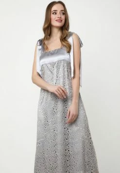 Madam-T Robe De Soirée - Grau -Madam-T Soldes 2022 662ad1b41abf4abe85507af992e3ebd2