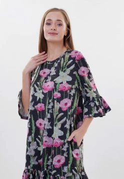 Madam-T NATELLA - Robe De Jour - Anthrazit Rosa -Madam-T Soldes 2022 663c4853822d442b8460c1bc0aeb1498