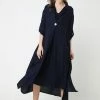 Madam-T GILBERTA - Robe Chemise - Blau