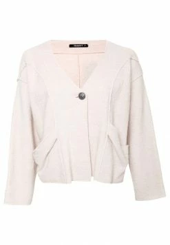 Madam-T Gilet - Creme -Madam-T Soldes 2022 666a95f4a1264393b47eefd5fcfbb45d