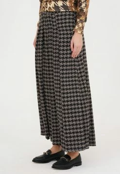 Madam-T GIZA - Pantalon Classique - Beige/black -Madam-T Soldes 2022 667a85b1c1264e41813c5ae2103c5d01