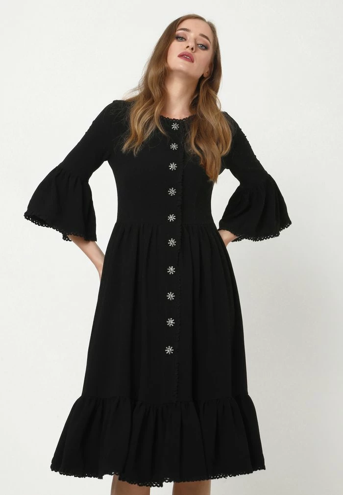 Madam-T CHIARA - Robe De Jour - Schwarz 1 Madam-T CHIARA - Robe De Jour - Schwarz