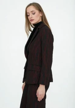 Madam-T MANA - Blazer - Black / Maroon 13 Madam-T MANA - Blazer - Black / Maroon -Madam-T Soldes 2022 6736316fb85b4cfa94b06f9d36896146