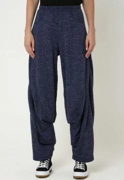 Madam-T HOSE POLLI - Pantalon Classique - Blau