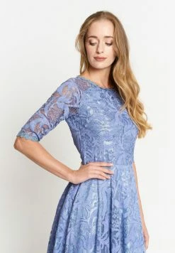 Madam-T GLORIA - Robe De Jour - Indigo -Madam-T Soldes 2022 67a9a83a24e9431d9512112e32c163e3