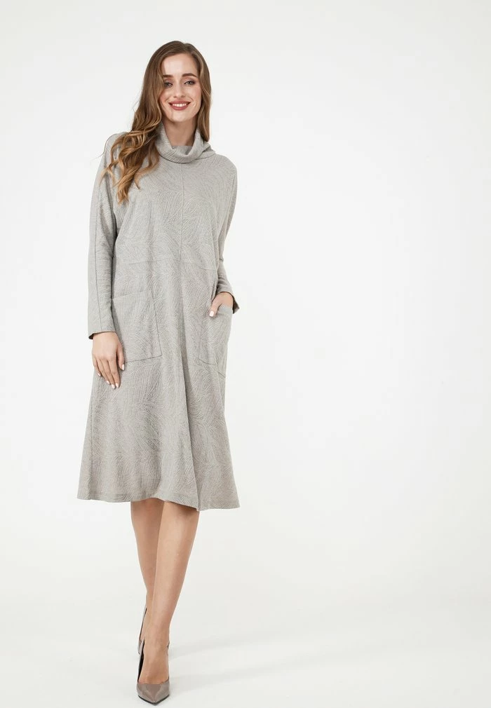 Madam-T TESSA - Robe De Jour - Hellgrau 2 Madam-T TESSA - Robe De Jour - Hellgrau – Image 2