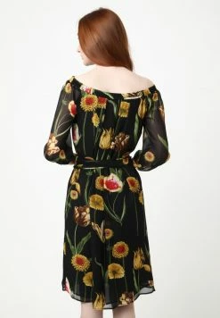 Madam-T Robe De Jour - Schwarz, Gelb 9 Madam-T Robe De Jour - Schwarz, Gelb -Madam-T Soldes 2022 67cf4624d9464d6db1848aa82426b67c