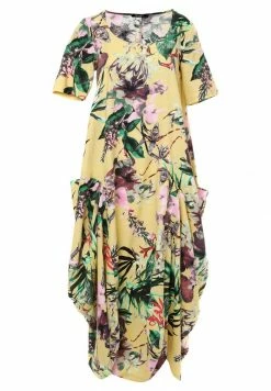 Madam-T KOSKA - Robe De Jour - Gelbgrün -Madam-T Soldes 2022 67ddf66538d8461bbe4f42584e7284c5