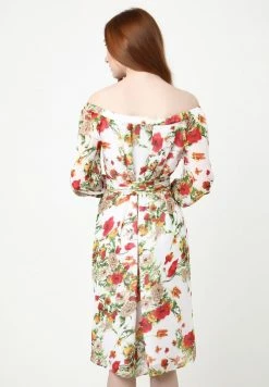 Madam-T Robe De Jour - Weiß, Rot -Madam-T Soldes 2022 67f80ac2a1734715afcd4bcbbfcfdf92