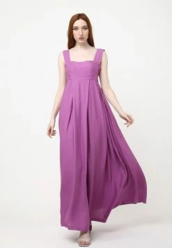 Madam-T SOMMER - Robe Longue - Lila