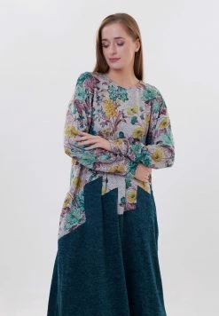 Madam-T MINEVRANA - Robe Pull - Grüne Linie -Madam-T Soldes 2022 68738f5d53094b5aa35aeb6c3bba0d2b