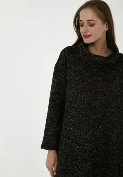 Madam-T SHELBY - Robe Pull - Khaki, Ingwer -Madam-T Soldes 2022 68aec47bae514fce8764fdefd2e83a0d