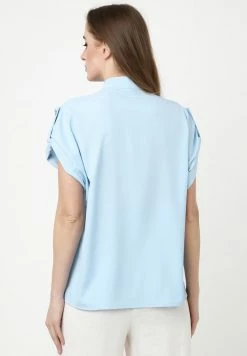 Madam-T AMEDEA - Chemisier - Blau -Madam-T Soldes 2022 6a84ff98ec5043cc9b57708d0f885d16