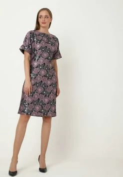 Madam-T JUDY - Robe Fourreau - Blau, Lila 11 Madam-T JUDY - Robe Fourreau - Blau, Lila -Madam-T Soldes 2022 6ab67c773f274b4995d76c5d21f65e62