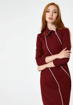 Madam-T MODERN - Robe Fourreau - Weinrot -Madam-T Soldes 2022 6af4095e22f4451eafe314c61eb9aaf9