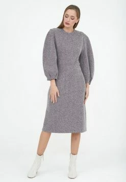 Madam-T Robe De Jour - Blauddk Lila -Madam-T Soldes 2022 6b0fa3df9b9c44429284fff4bc8f198c