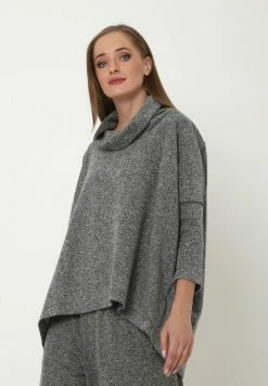 Madam-T SHARON - Sweatshirt - Schwarz, Weiß -Madam-T Soldes 2022 6b8d6fdc3bc94770a0c60e7e7df93486