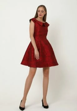 Madam-T ALLTAGS LUDOVIKA - Robe De Soirée - Schwarz Rot -Madam-T Soldes 2022 6bc3158ed1ea4cb78f57e680096dcb29