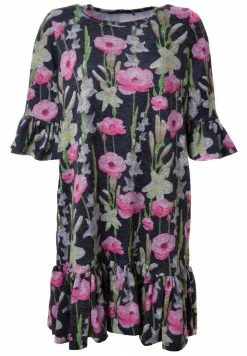 Madam-T NATELLA - Robe De Jour - Anthrazit Rosa -Madam-T Soldes 2022 6c3ff94de1c1450da90860d6d1c02614