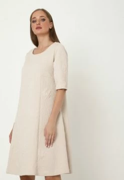 Madam-T ALLTAGS - Robe De Jour - Creme -Madam-T Soldes 2022 6cc6690e2a584838b80c606fa57cc183