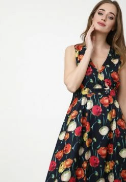 Madam-T GENEVRA - Robe De Jour - Blau, Rot 12 Madam-T GENEVRA - Robe De Jour - Blau, Rot -Madam-T Soldes 2022 6d5961ec5f7642f7802b4972e772e03d