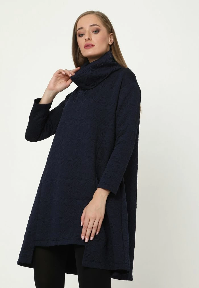 Madam-T Robe En Jersey - Blau 4 Madam-T Robe En Jersey - Blau – Image 4