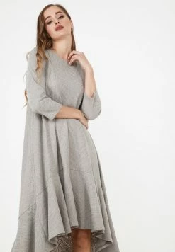 Madam-T Robe De Jour - Hellgrau -Madam-T Soldes 2022 6db27a6754f24876b0be729846a36314