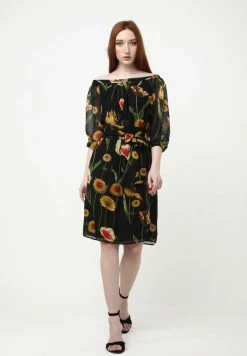 Madam-T Robe De Jour - Schwarz, Gelb 10 Madam-T Robe De Jour - Schwarz, Gelb -Madam-T Soldes 2022 6dcd3e90195e48f584bd6dac09148279