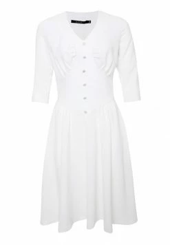 Madam-T DAISY - Robe De Jour - Weiß -Madam-T Soldes 2022 6dd19402697d47f4a81a0ff25d9ccdeb