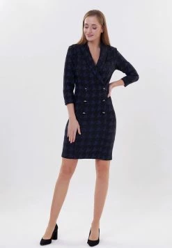 Madam-T KONTATA - Robe Fourreau - Dunkelblau 12 Madam-T KONTATA - Robe Fourreau - Dunkelblau -Madam-T Soldes 2022 6de7eec720ef4055b34a813ba32eac27