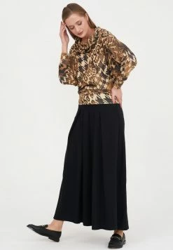 Madam-T GIZA - Pantalon Classique - Black -Madam-T Soldes 2022 6ee8446815974ea69759e59e77efbed3