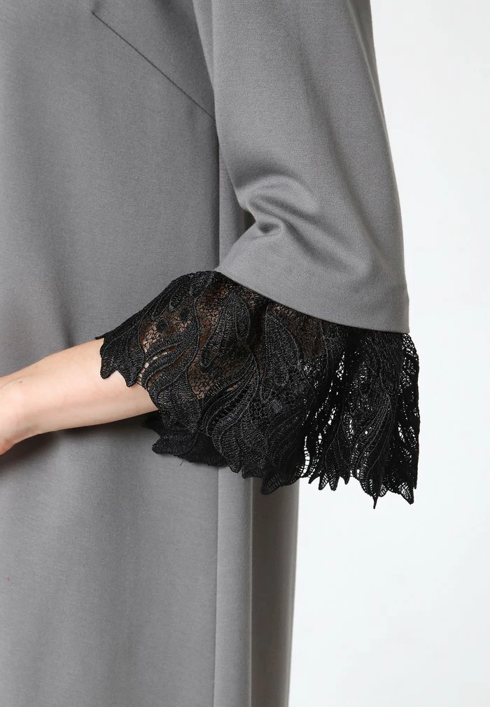 Madam-T MERIKANA - Robe De Jour - Grau 4 Madam-T MERIKANA - Robe De Jour - Grau – Image 4