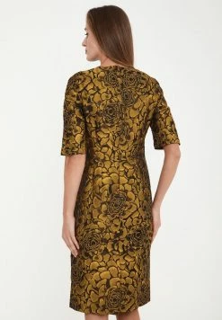 Madam-T NOELLA - Robe De Jour - Schwarz/senf 8 Madam-T NOELLA - Robe De Jour - Schwarz/senf -Madam-T Soldes 2022 6f39694959224010a520124f4f416e55