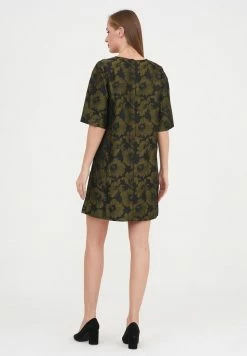Madam-T MILANA - Robe De Jour - Khaki Schwarz 11 Madam-T MILANA - Robe De Jour - Khaki Schwarz -Madam-T Soldes 2022 6f5ab029b9d046e7800d3b7c96f7f21b