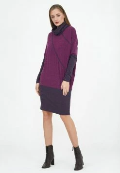 Madam-T MANARINA - Robe De Jour - Weizenmehl/ Lila -Madam-T Soldes 2022 6f9d0a44807745c3914d6d1b92400fbb