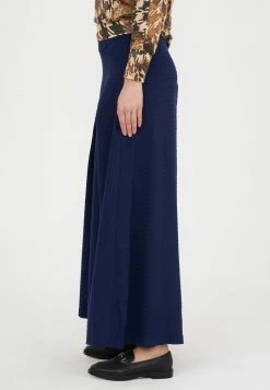 Madam-T GIZA - Pantalon Classique - Blue -Madam-T Soldes 2022 6ff05038b8174b0f900712053158028c