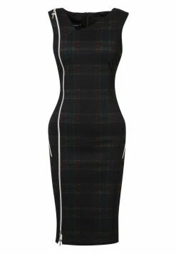 Madam-T KALETA - Robe Fourreau - Grün Schwarz 13 Madam-T KALETA - Robe Fourreau - Grün Schwarz -Madam-T Soldes 2022 6ffb1fea6a36475b9ea2c199d1dbf401