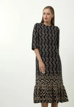 Madam-T Robe De Jour - Blau, Creme -Madam-T Soldes 2022 7027eff36ed34483aa7abd346b00be86