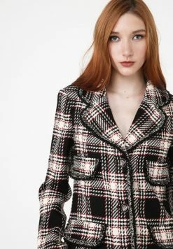 Madam-T Blazer - Schwarz/ Milchig 11 Madam-T Blazer - Schwarz/ Milchig -Madam-T Soldes 2022 703082be34194af8a2e96135cdadac13