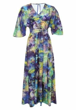 Madam-T Robe De Jour - Kornblume Blau Lila -Madam-T Soldes 2022 7070b6b298b14f3db93b88b389df46fc